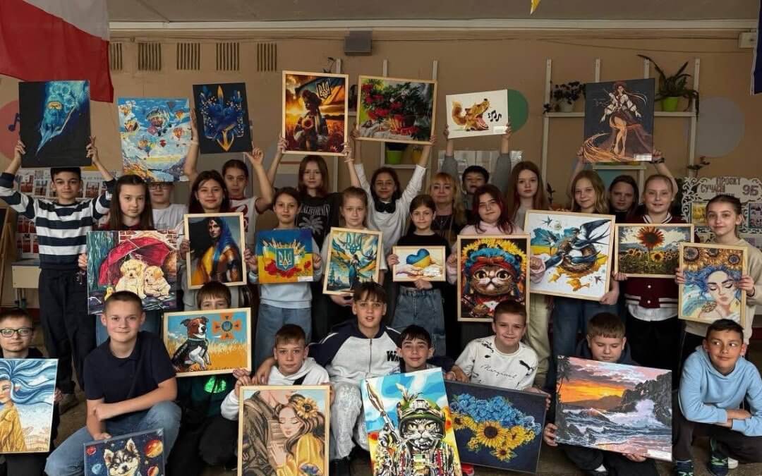 «Незламність у війні в алмазній вишивці»